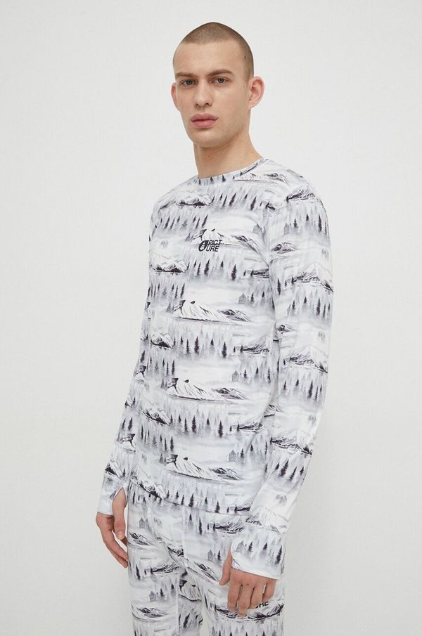 Picture Funkcionalna majica dugih rukava Picture Nangha boja: bijela