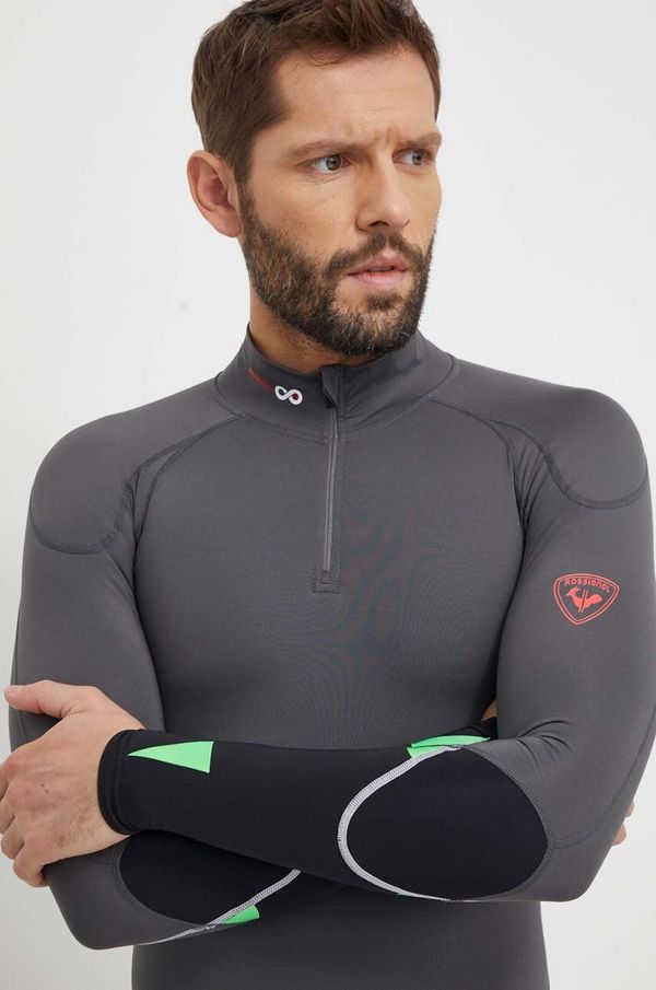 Rossignol Funkcionalna majica dugih rukava Rossignol Infini Compression Race boja: siva