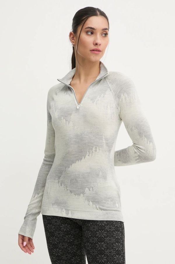 Smartwool Funkcionalna majica dugih rukava Smartwool boja: siva, SW002829