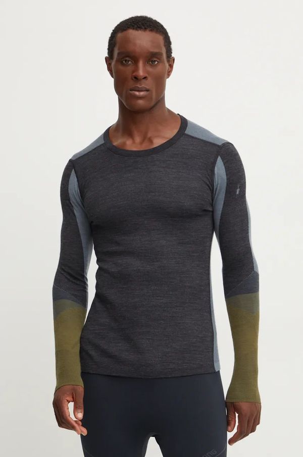 Smartwool Funkcionalna majica dugih rukava Smartwool Intraknit Thermal Merino boja: siva