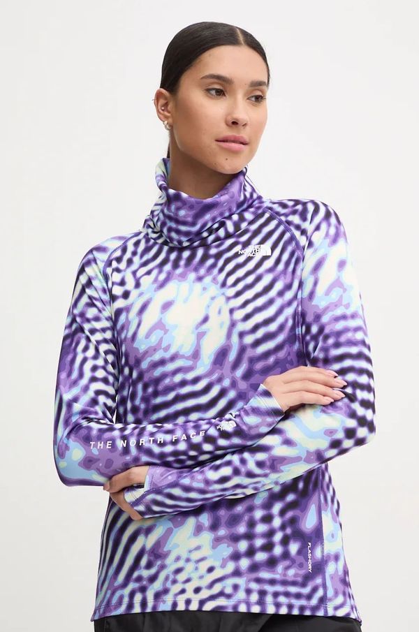 The North Face Funkcionalna majica dugih rukava The North Face Baselayer Dragline boja: ljubičasta, NF0A7ZLO37O1