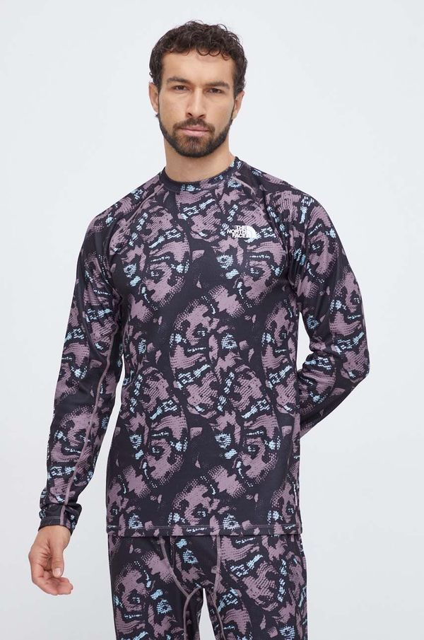 The North Face Funkcionalna majica dugih rukava The North Face Dragline boja: crna