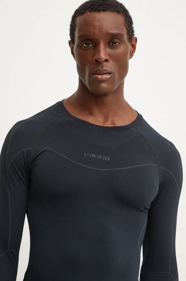 Viking Funkcionalna majica dugih rukava Viking Gary Bamboo boja: crna, 500/25/9523