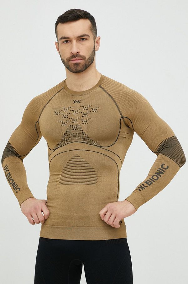 X-bionic Funkcionalna majica dugih rukava X-Bionic Radiactor 4.0 boja: zelena