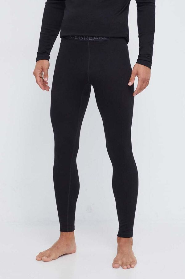 Icebreaker Funkcionalne tajice Icebreaker 260 Tech boja: crna