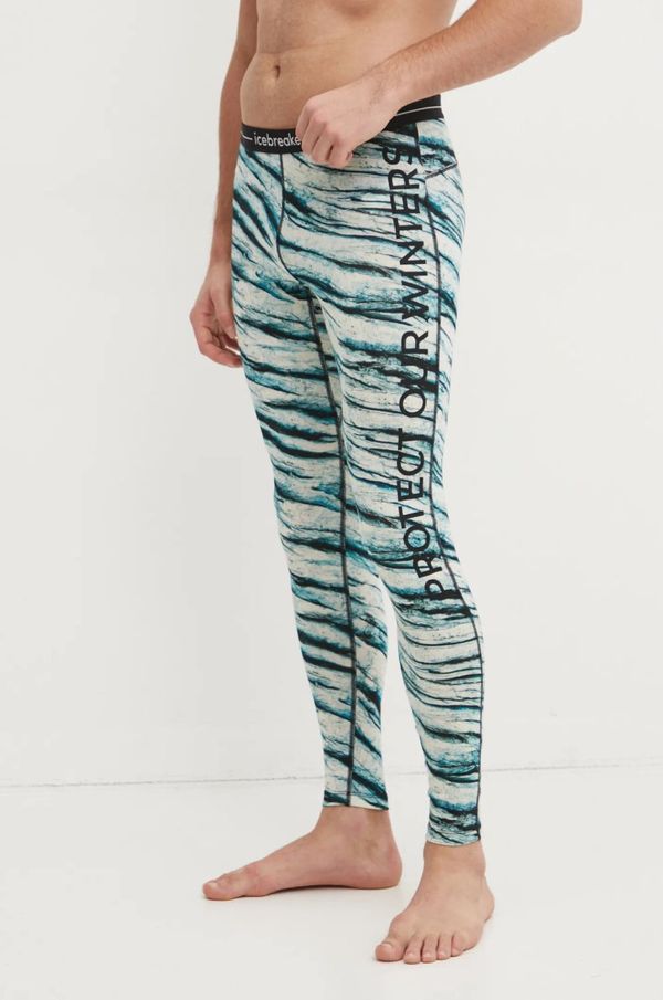 Icebreaker Funkcionalne tajice Icebreaker Icebreaker x Protect Our Winters boja: bež, IB0A573203P1