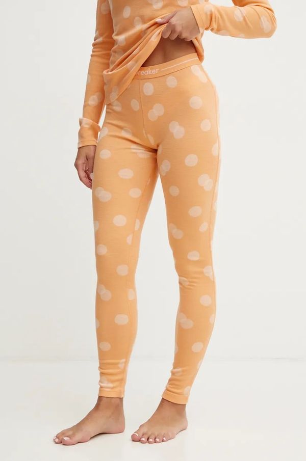 Icebreaker Funkcionalne tajice Icebreaker Merino 260 Vertex boja: narančasta, IB0A574H03I1