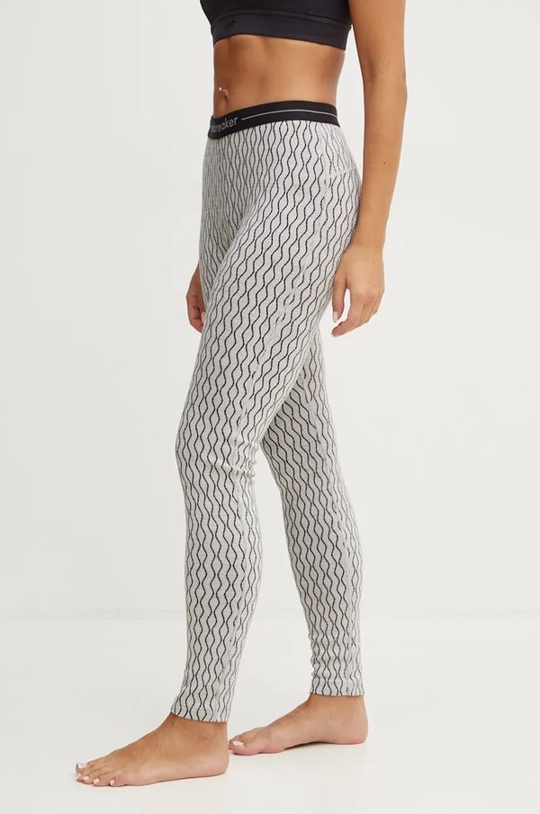 Icebreaker Funkcionalne tajice Icebreaker Merino 260 Vertex boja: siva, IB0A574G5981