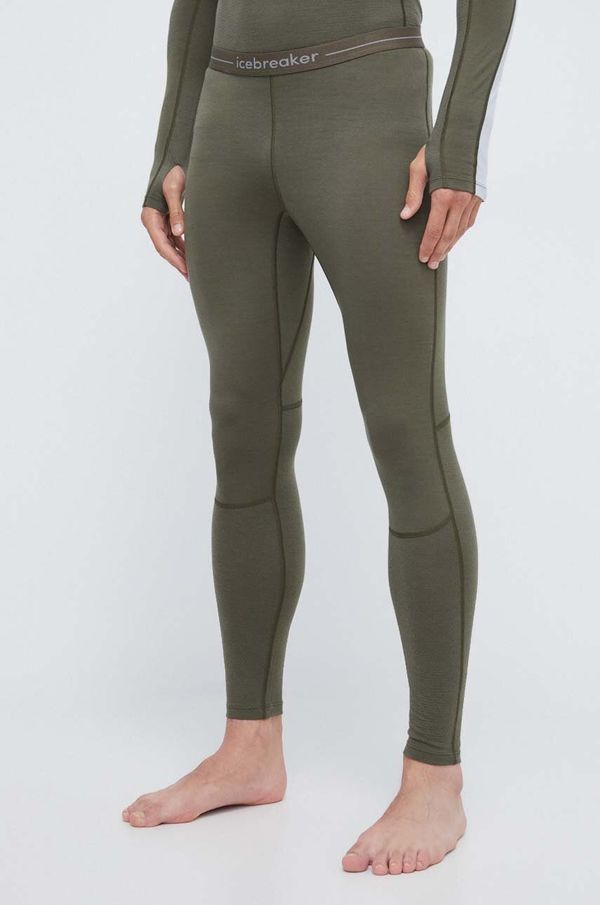 Icebreaker Funkcionalne tajice Icebreaker ZoneKnit 200 boja: zelena