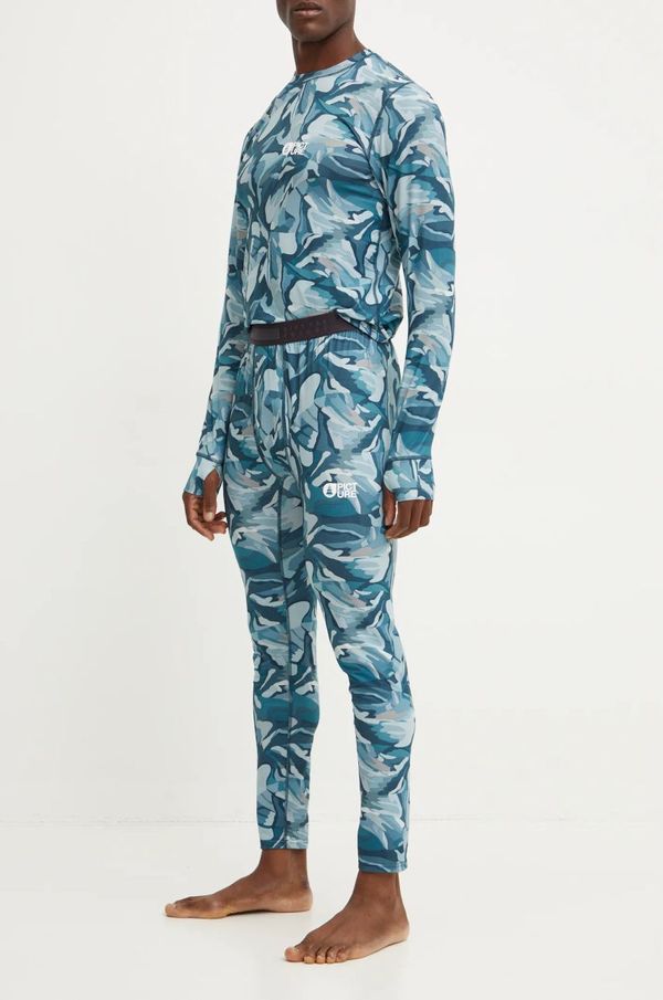 Picture Funkcionalne tajice Picture Lhotse Printed boja: tirkizna, LG0098