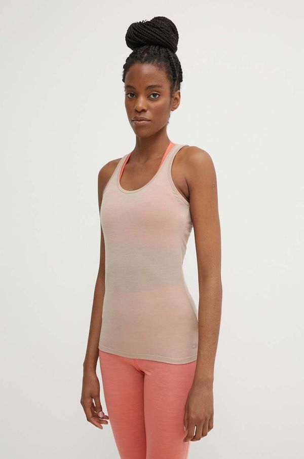 Icebreaker Funkcionalni top Icebreaker Siren boja: bež, IB1032133471