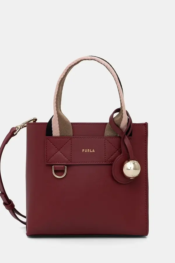 Furla Furla crossbody torba ženska kožna Divide It Mini Tote