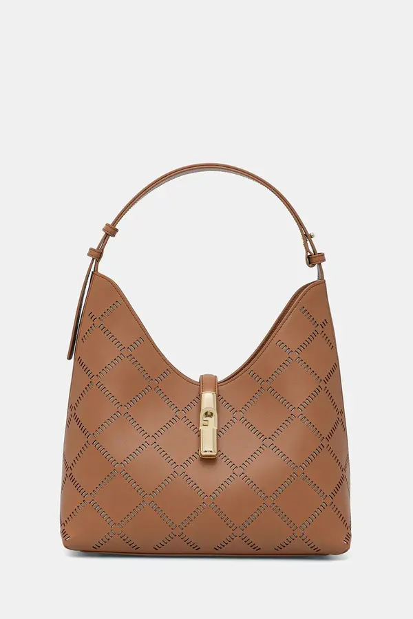 Furla Furla mala torba hobo za žene kožna Goccia M Hobo