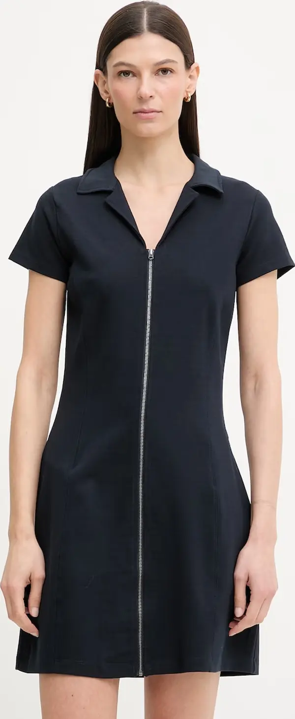 G-Star G-Star haljina s viskozom Soft sculpt fit flare