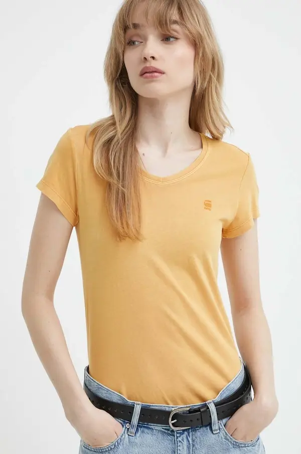 G-Star G-Star majica za žene od pamuka Overdyed eyben slim v t 2.0