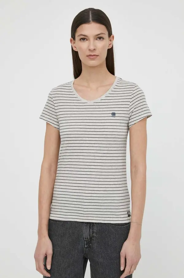 G-Star G-Star majica za žene od pamuka Stripe eyben slim v t 2.0