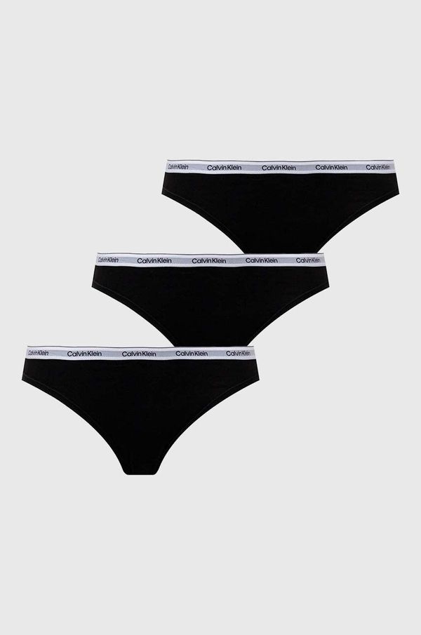 Calvin Klein Underwear Gaćice Calvin Klein Underwear 3-pack boja: crna