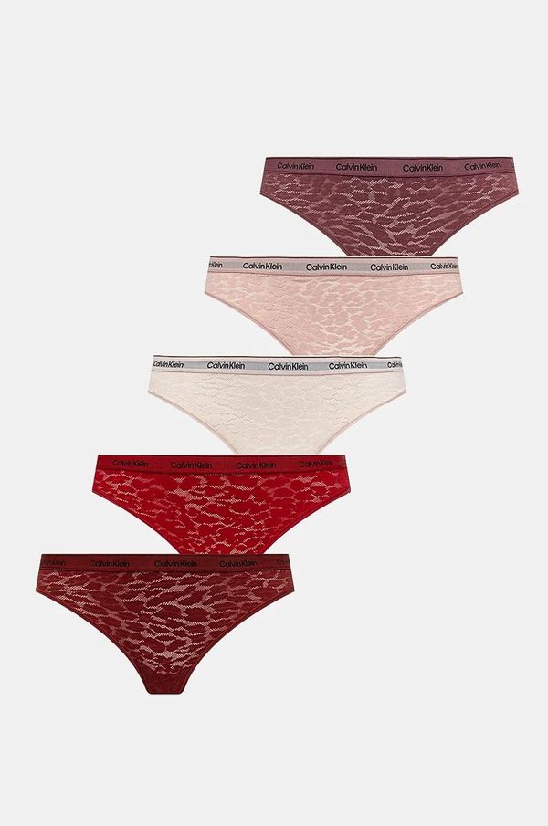 Calvin Klein Underwear Gaćice Calvin Klein Underwear 5-pack boja: crvena, 000QD5253E