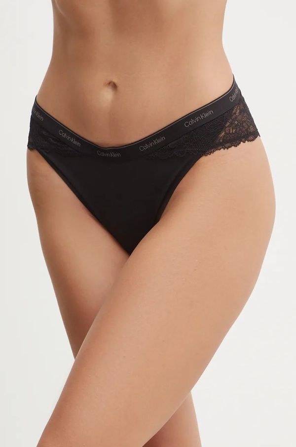Calvin Klein Underwear Gaćice Calvin Klein Underwear boja: crna, providne, 000QF7979E