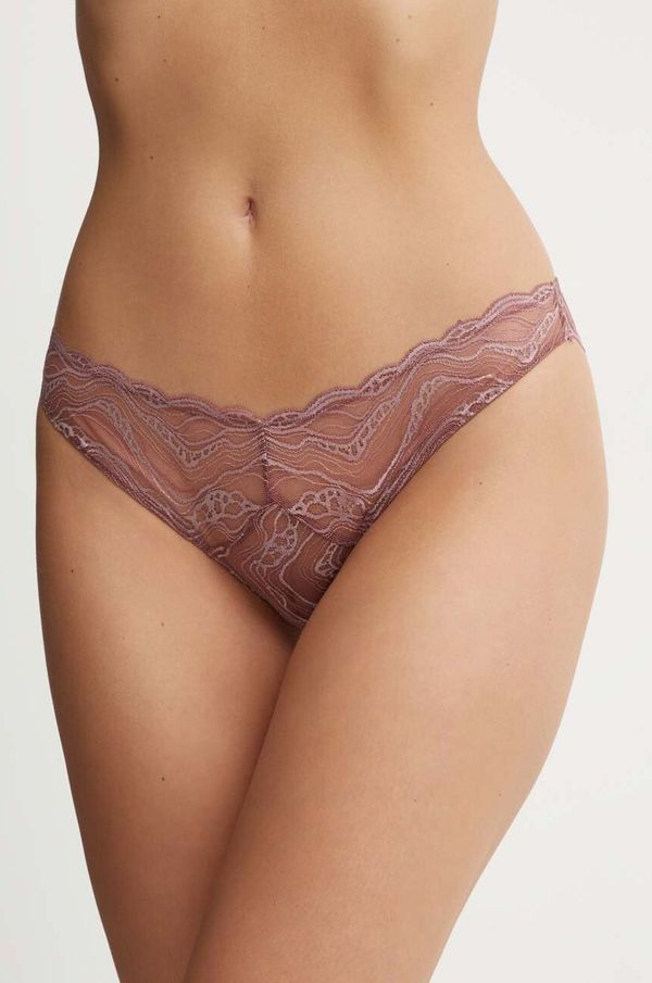 Calvin Klein Underwear Gaćice Calvin Klein Underwear boja: ružičasta, od čipke, 000QF7927E