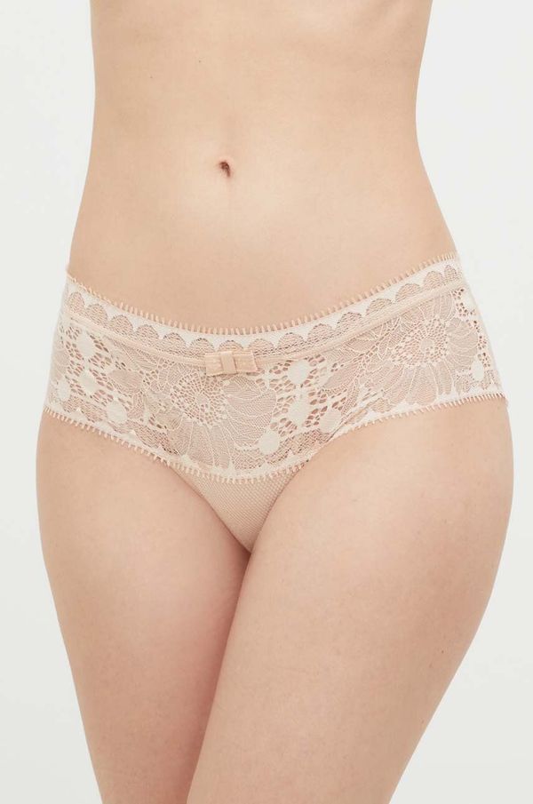 Chantelle Gaćice Chantelle boja: bež, od čipke