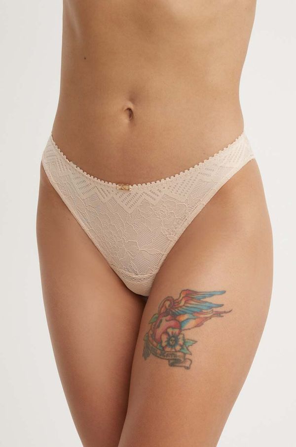 Chantelle Gaćice Chantelle boja: bež, od čipke, C13XG0