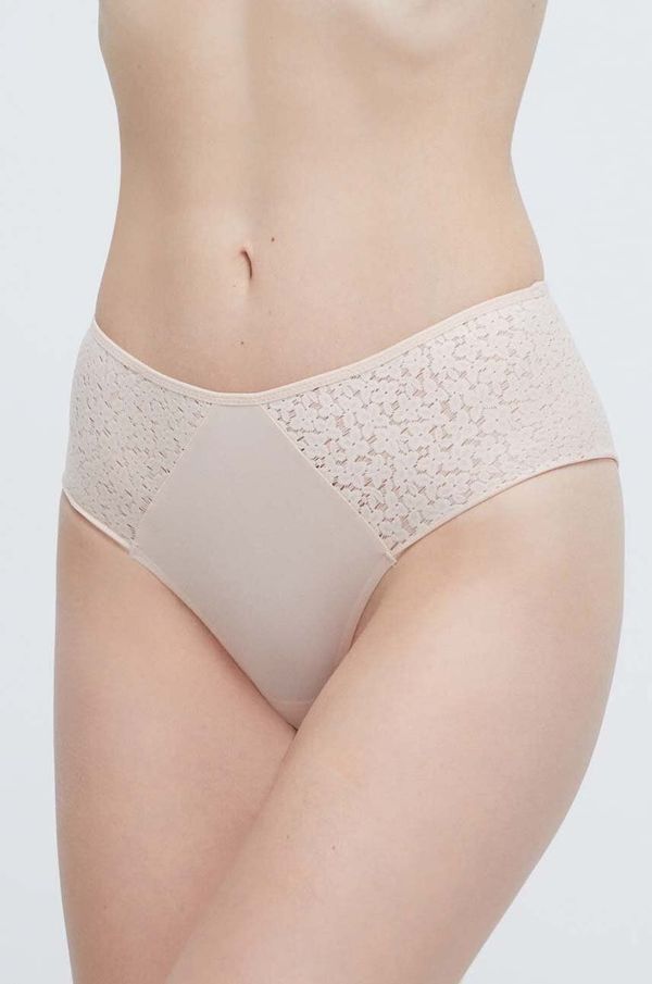 Chantelle Gaćice Chantelle boja: bež, od čipke