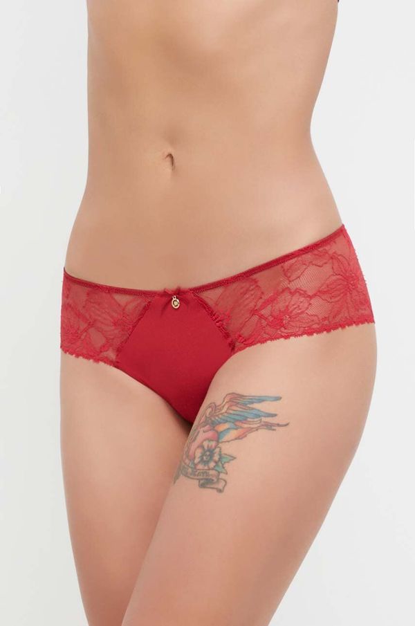 Chantelle Gaćice Chantelle boja: crvena, od čipke