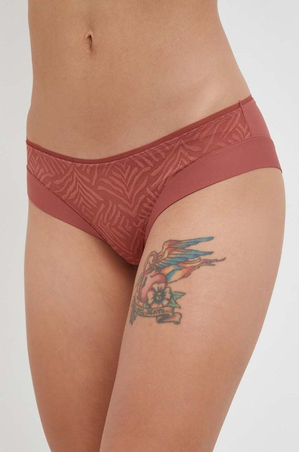 Chantelle Gaćice Chantelle boja: ružičasta, od čipke