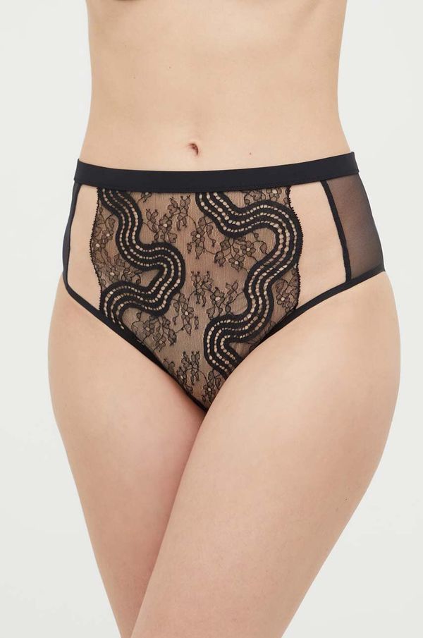 Chantelle X Gaćice Chantelle X boja: crna, od čipke