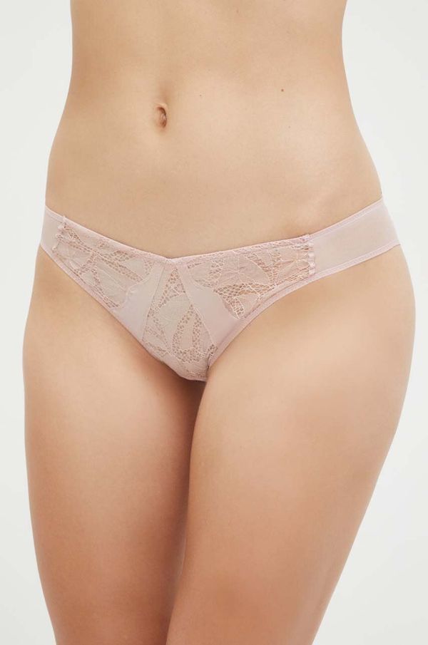 Chantelle X Gaćice Chantelle X boja: ružičasta, od čipke