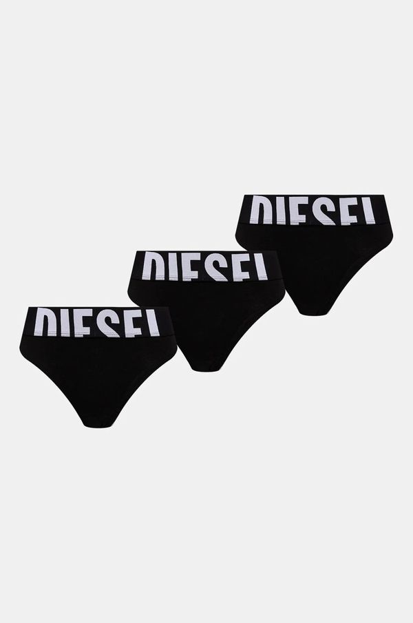 Diesel Gaćice Diesel LOLA-D-POP-3PACK UNDERPANTS 2-pack boja: crna, A17772.0HMAU