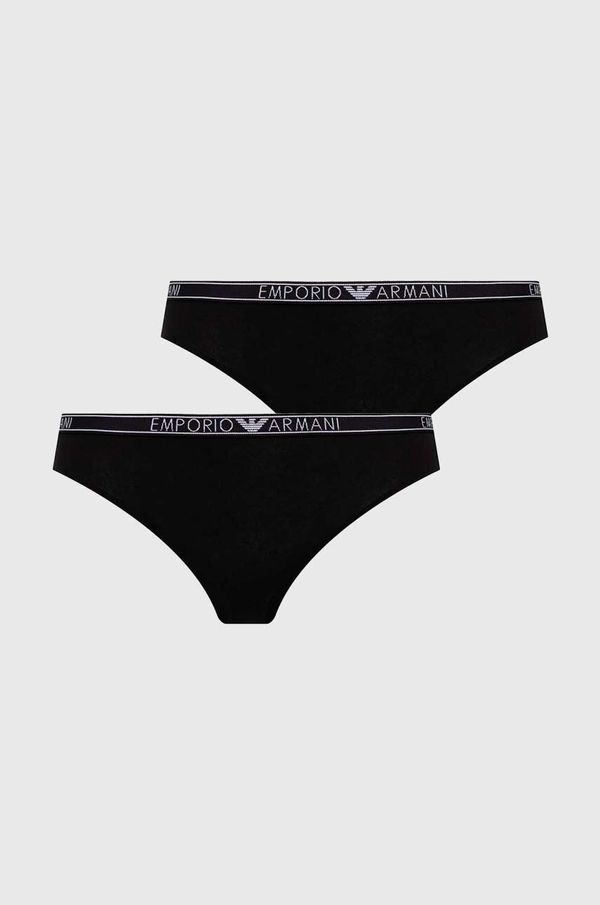 Emporio Armani Underwear Gaćice Emporio Armani Underwear 2-pack boja: crna, 163334 4F223