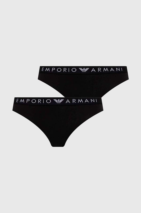Emporio Armani Underwear Gaćice Emporio Armani Underwear 2-pack boja: crna, 163334 4F227