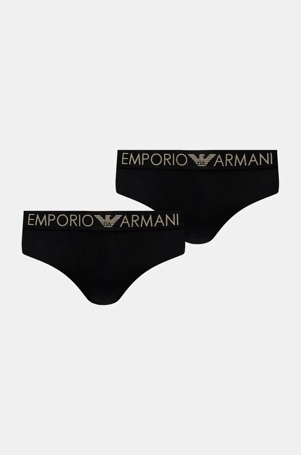 Emporio Armani Underwear Gaćice Emporio Armani Underwear 2-pack boja: crna, 163334 4F235