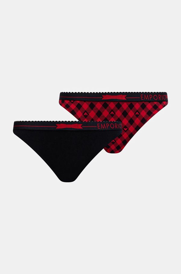 Emporio Armani Underwear Gaćice Emporio Armani Underwear 2-pack boja: crvena, 163334 4F225