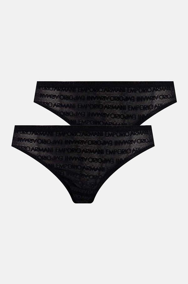 Emporio Armani Underwear Gaćice Emporio Armani Underwear boja: crna, od pamuka, 163334 3F204