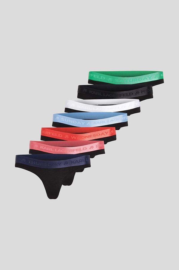 Karl Lagerfeld Gaćice Karl Lagerfeld 7-pack boja: crna
