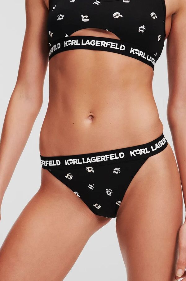 Karl Lagerfeld Gaćice Karl Lagerfeld boja: crna, od pamuka, 245W2119