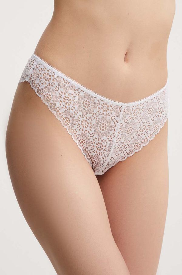 Polo Ralph Lauren Gaćice Polo Ralph Lauren boja: bijela, od čipke, 4P2023