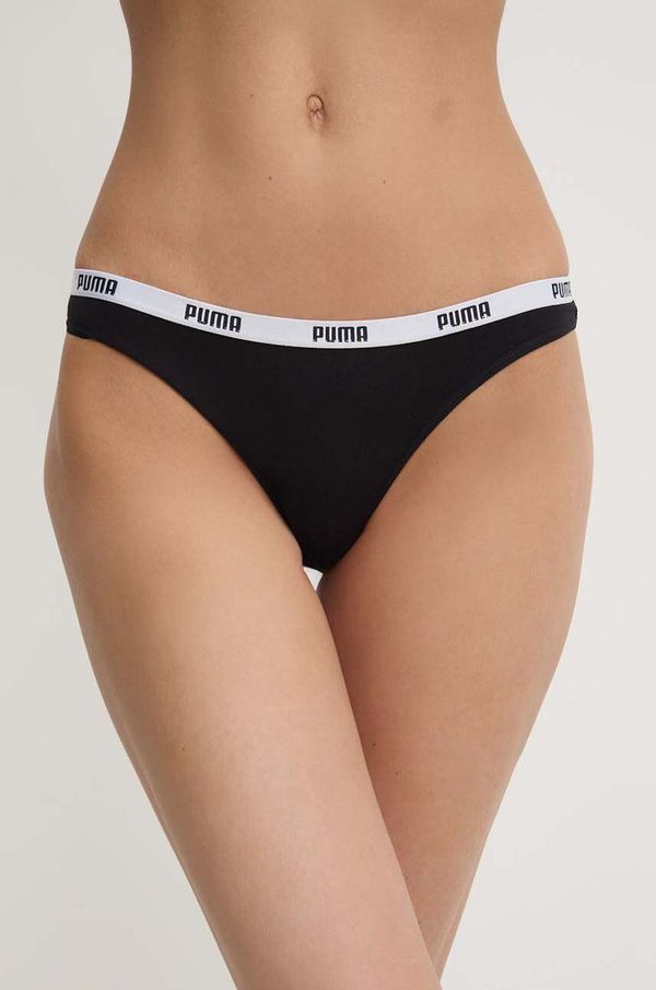 Puma Gaćice Puma (2-pack) boja: crna, 907851