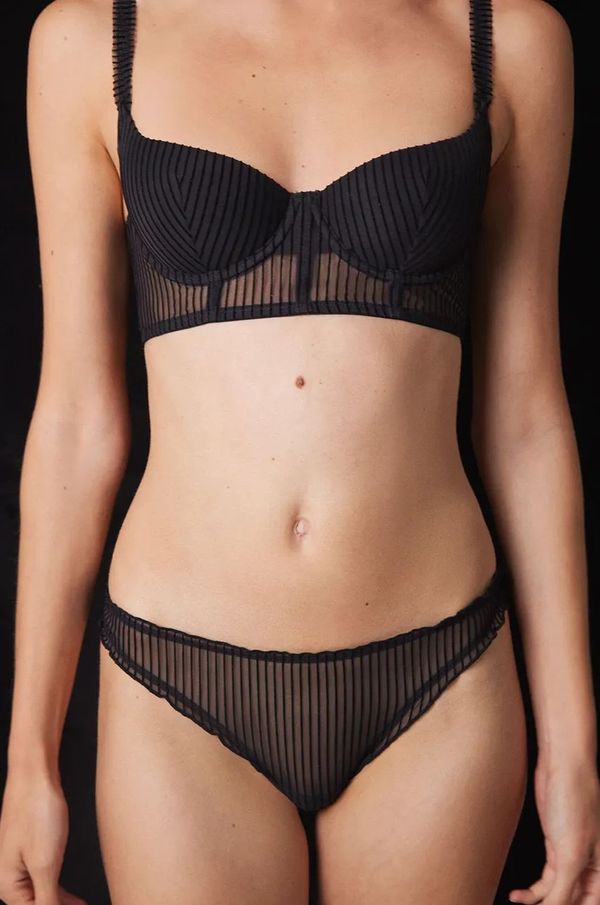 women'secret Gaćice women'secret PARTY CAPSULE boja: crna, od čipke, 5358633