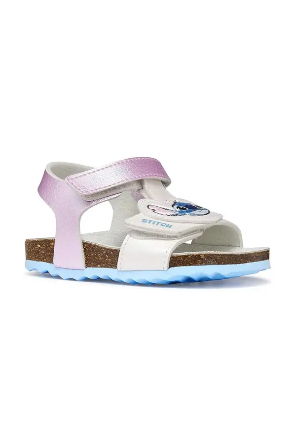 Geox Geox sandale s otvorenim prstima za djecu SANDAL CHALKI x Lilo & Stitch