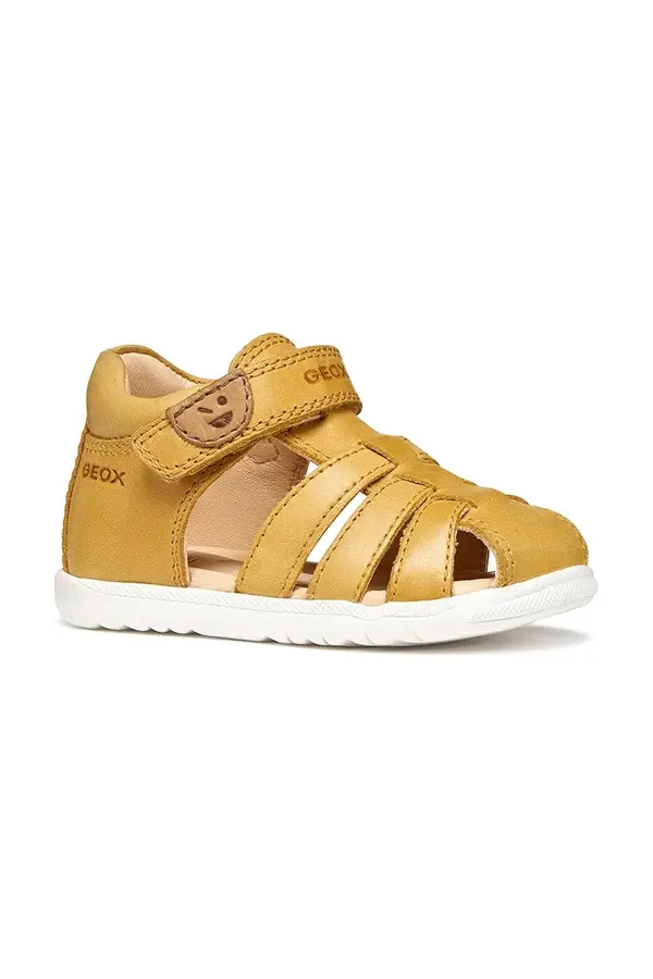 Geox Geox sandale za djecu od kože SANDAL MACCHIA