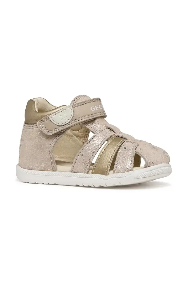 Geox Geox sandale za djecu od kože SANDAL MACCHIA