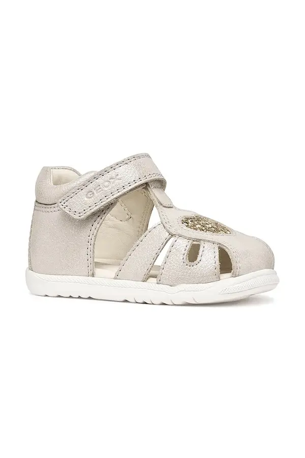 Geox Geox sandale za djecu od kože SANDAL MACCHIA