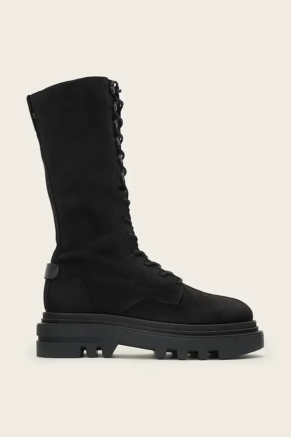 AllSaints Gležanjače od nubuk kože AllSaints Jay Boot