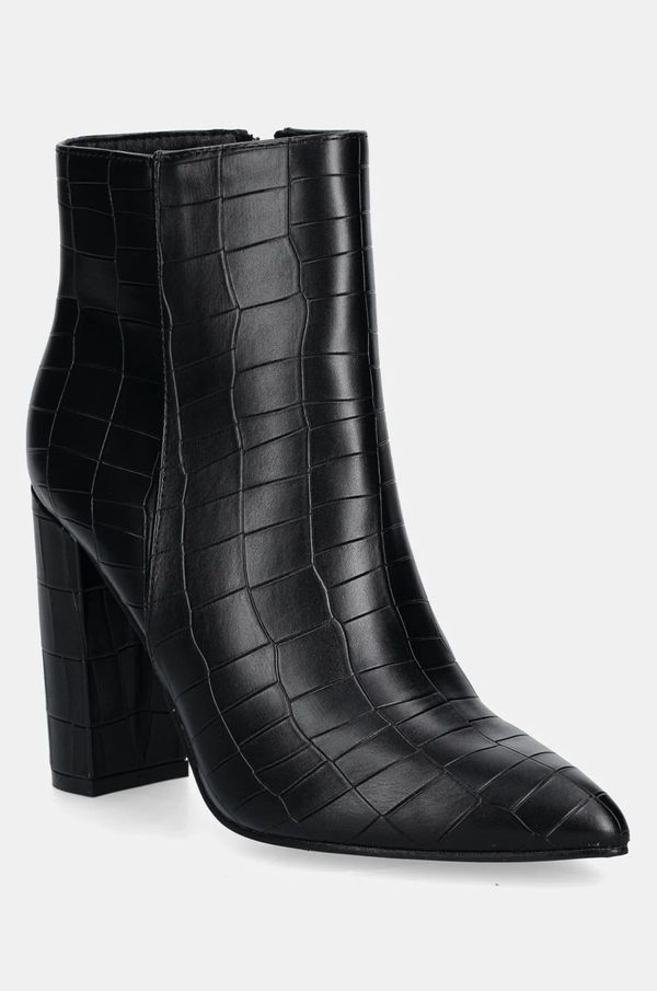 Answear Lab Gležnjače Answear Lab za žene, boja: crna, s debelom potpeticom