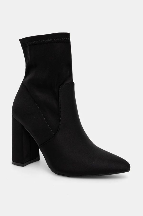 Answear Lab Gležnjače Answear Lab za žene, boja: crna, s debelom potpeticom