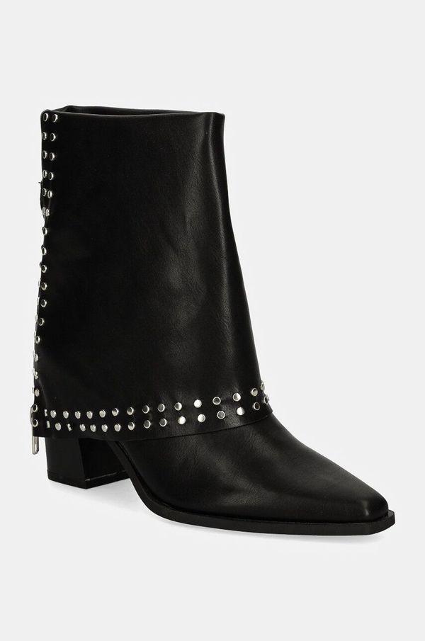 Answear Lab Gležnjače Answear Lab za žene, boja: crna, s debelom potpeticom